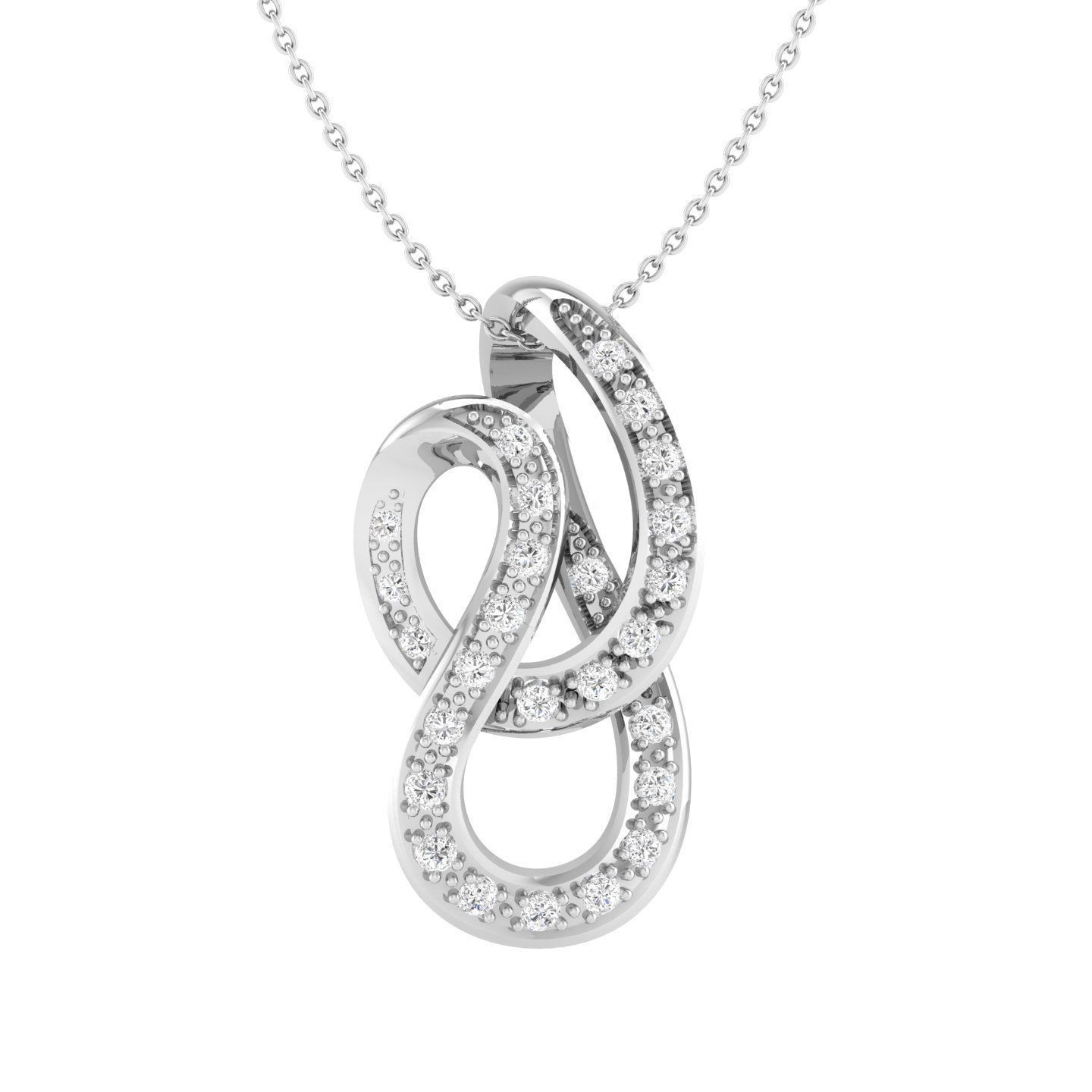 Women pendant 3dm stl render detail 3D print model_3