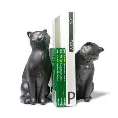 Black Mears Non-skid Bookends Animal 3D model_4