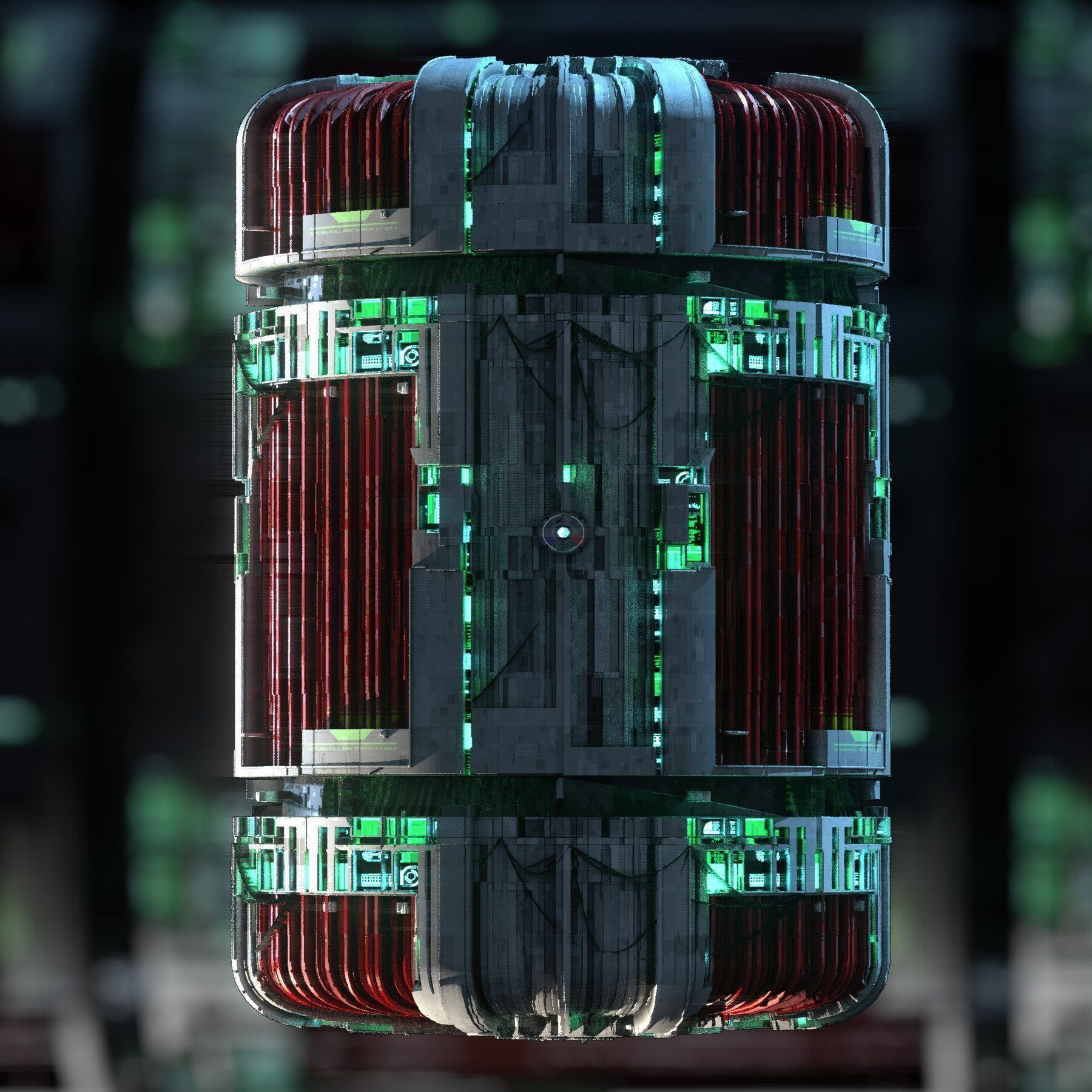 84 Sci Fi Detailed Hard Surface Texture Material Bundle Pack Texture_1