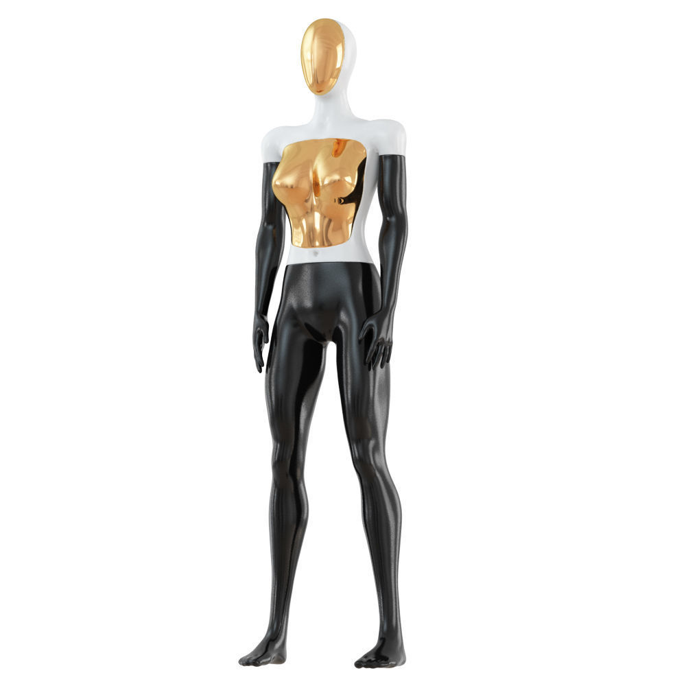 Female Abstract Mannequin 90 3D model_2