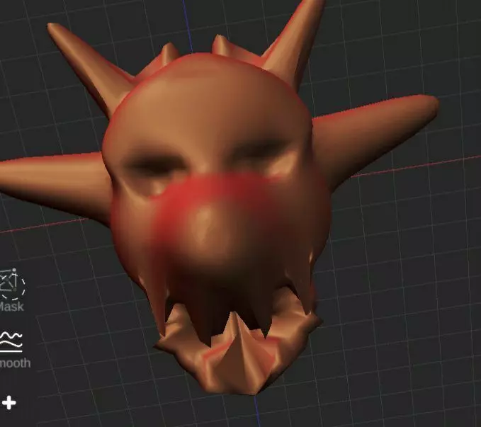 Cartoon actor 3D model
