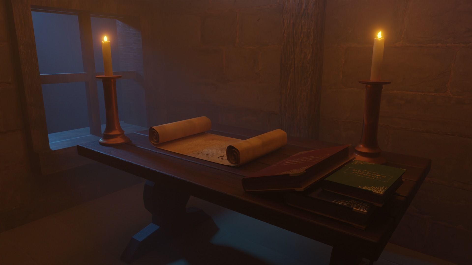 Magical Room 3D model_2