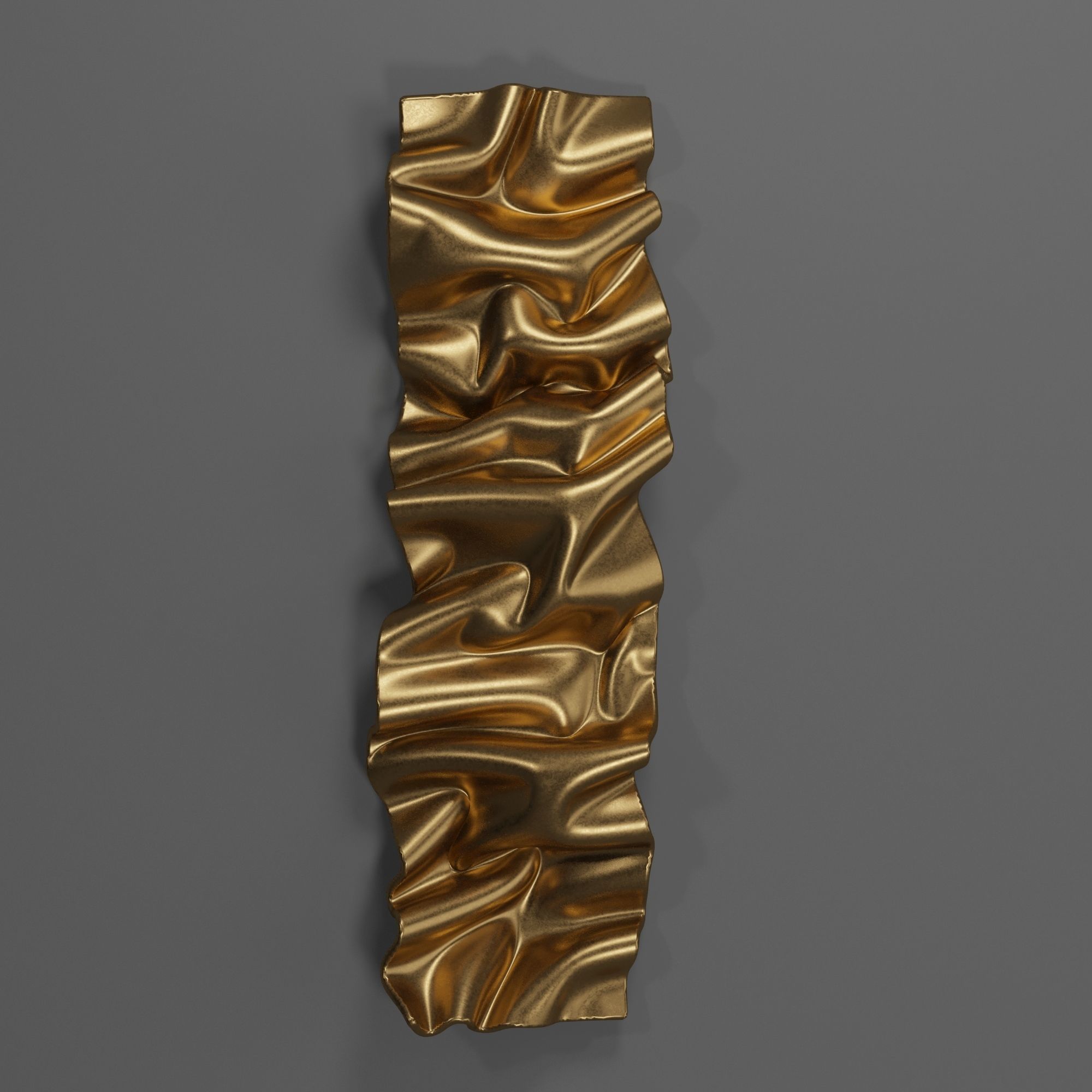 Wall  sculpture decor 01 3D model_1