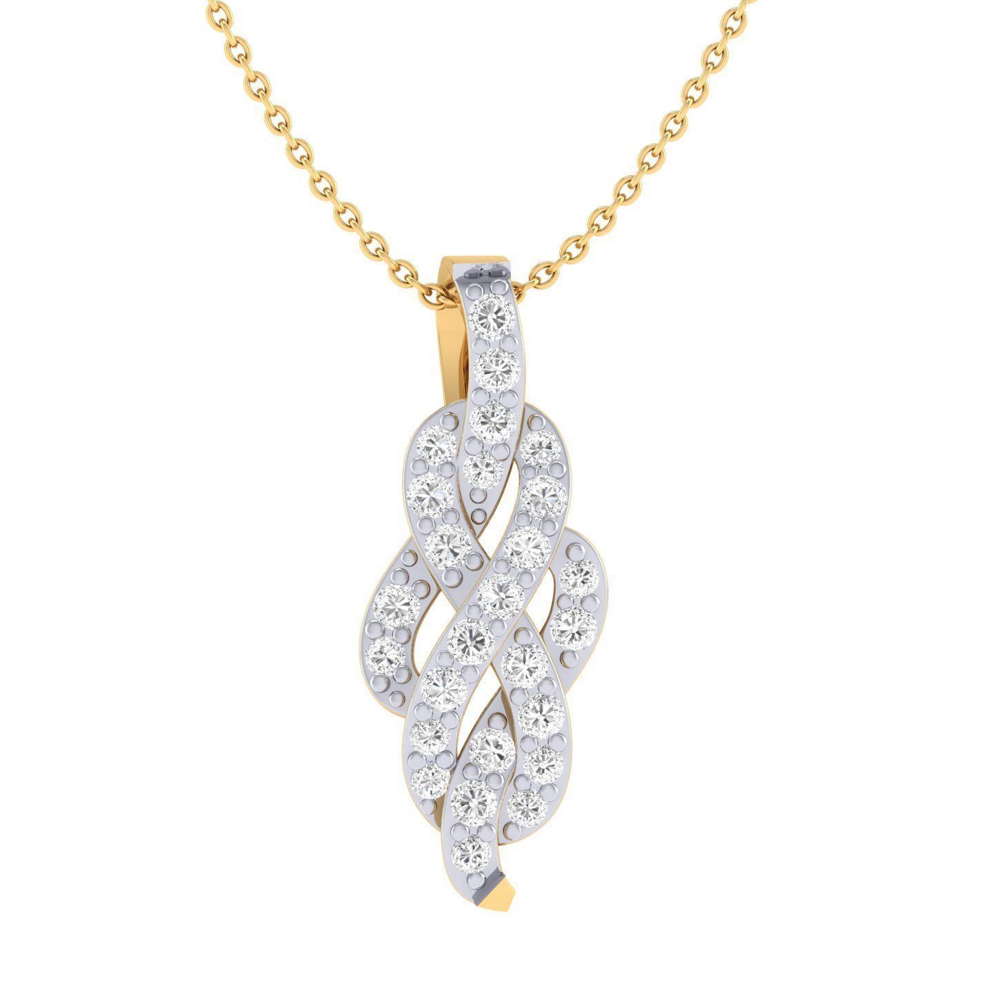 Women pendant 3dm stl render detail 3D print model_7