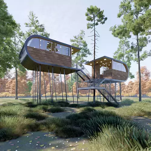 Modern Tree House 2