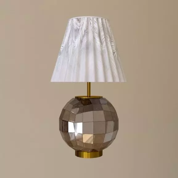 Antique Lamp 3D model_0