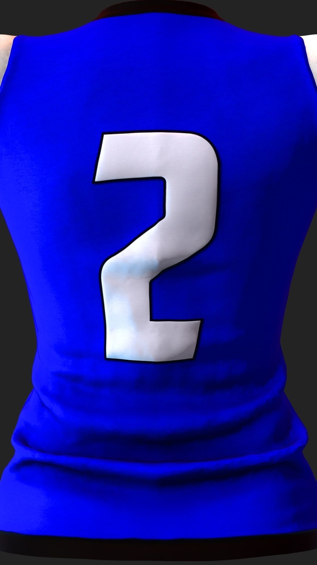 Asian Football Soccer Player Male  3D model_12