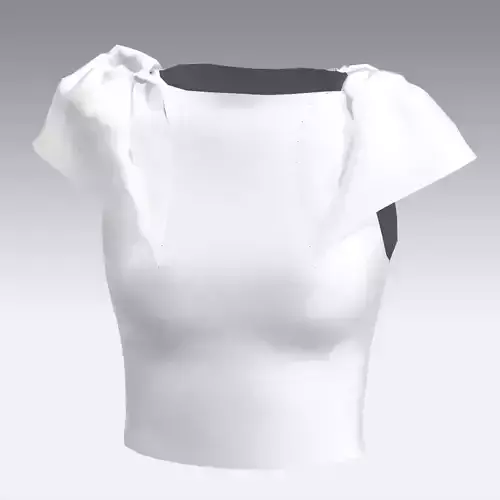 front sleeve blouse