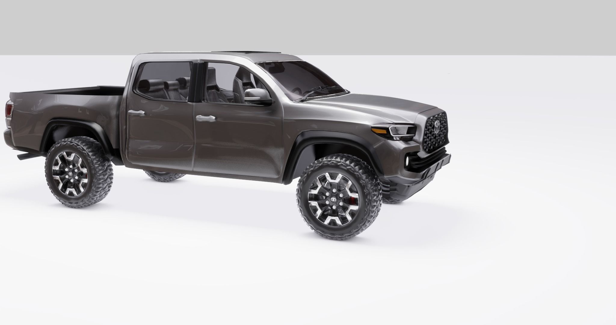 Toyota Tacoma  2020  Low-poly 3D model_20