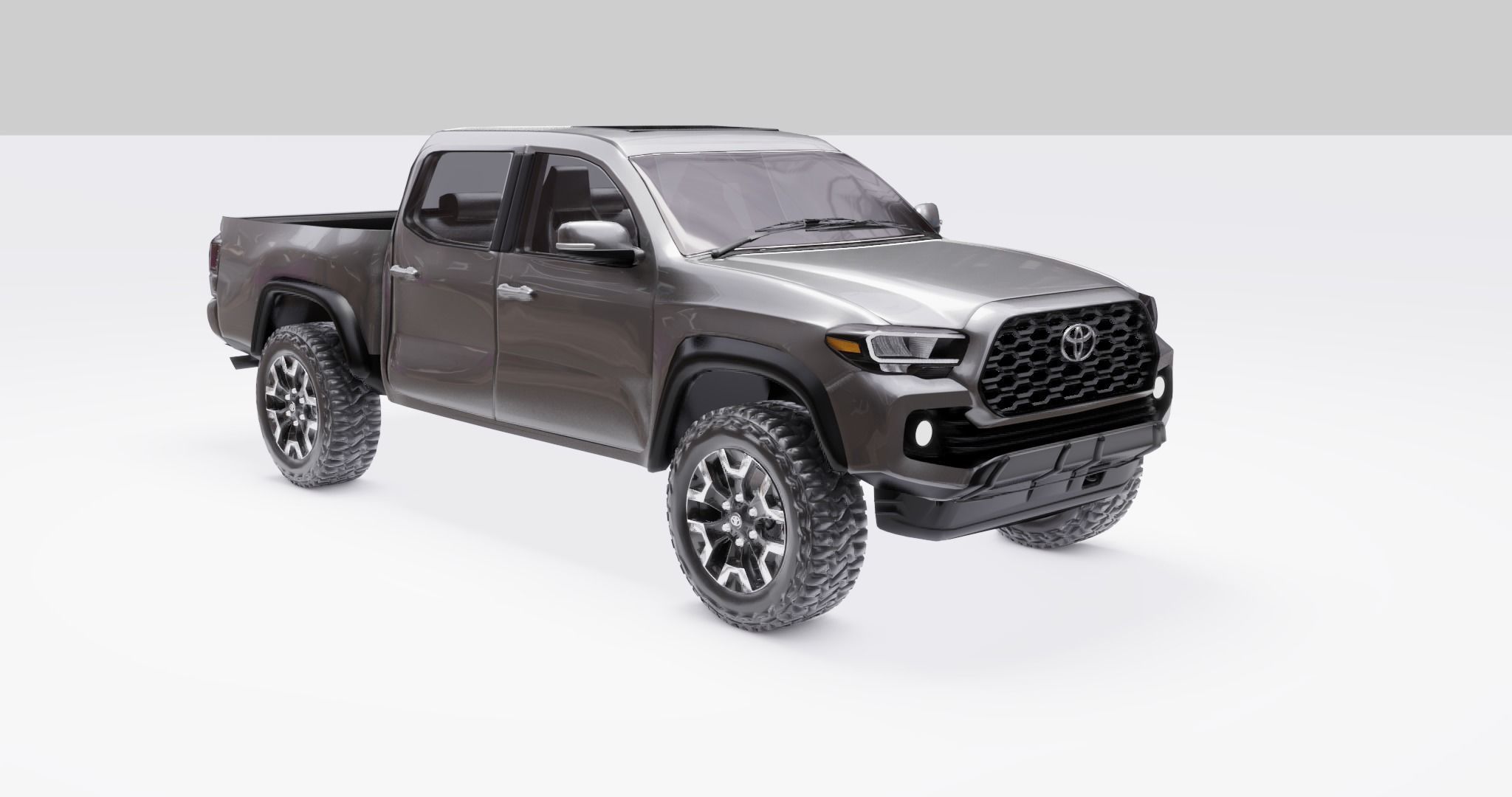 Toyota Tacoma  2020  Low-poly 3D model_21