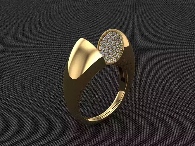 Honeycomb ring 