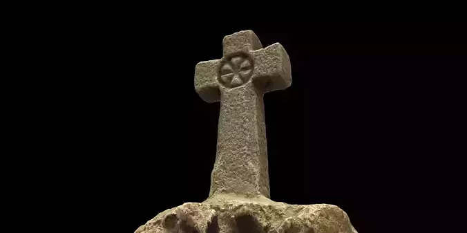 Big Cross souvenir from Old Orhei in Moldova
