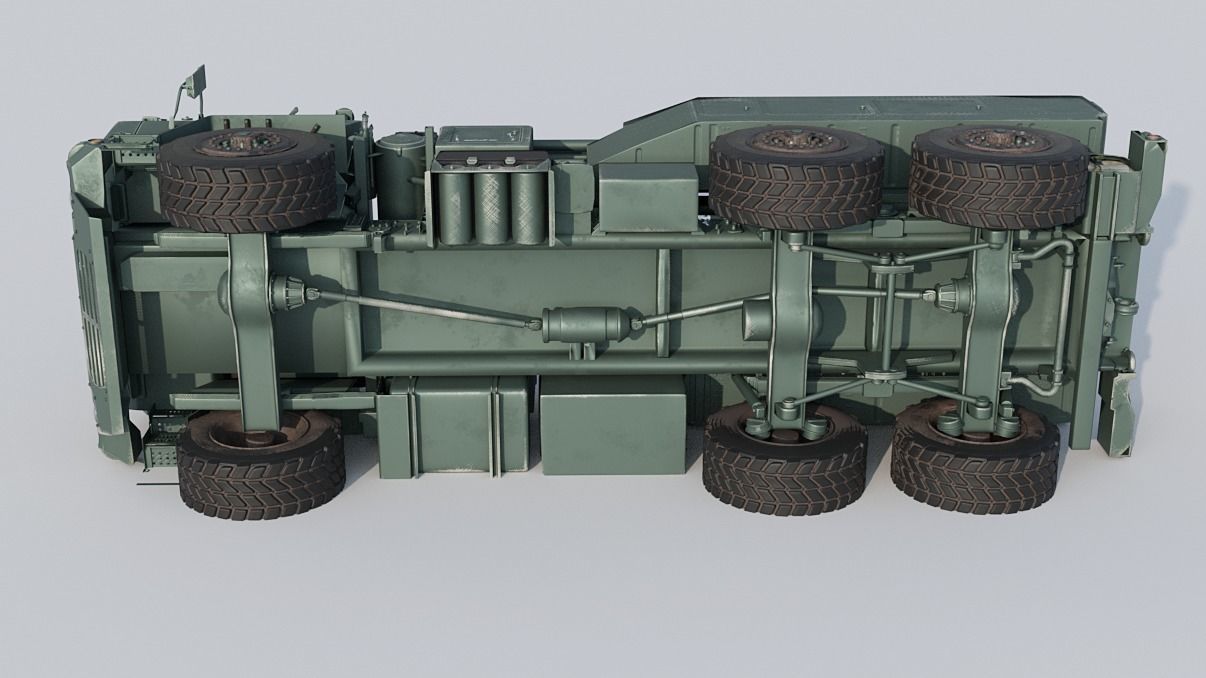 M142 HIMARS Low-poly 3D model_40