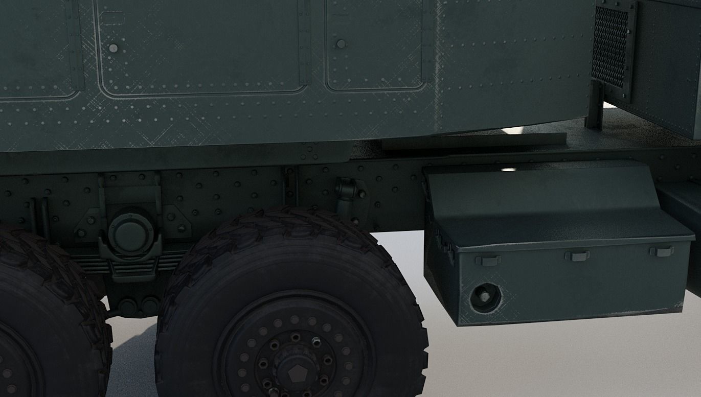 M142 HIMARS Low-poly 3D model_23