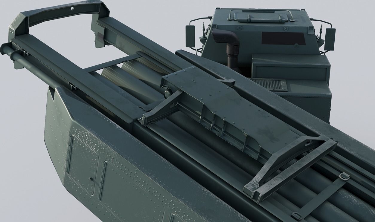 M142 HIMARS Low-poly 3D model_31