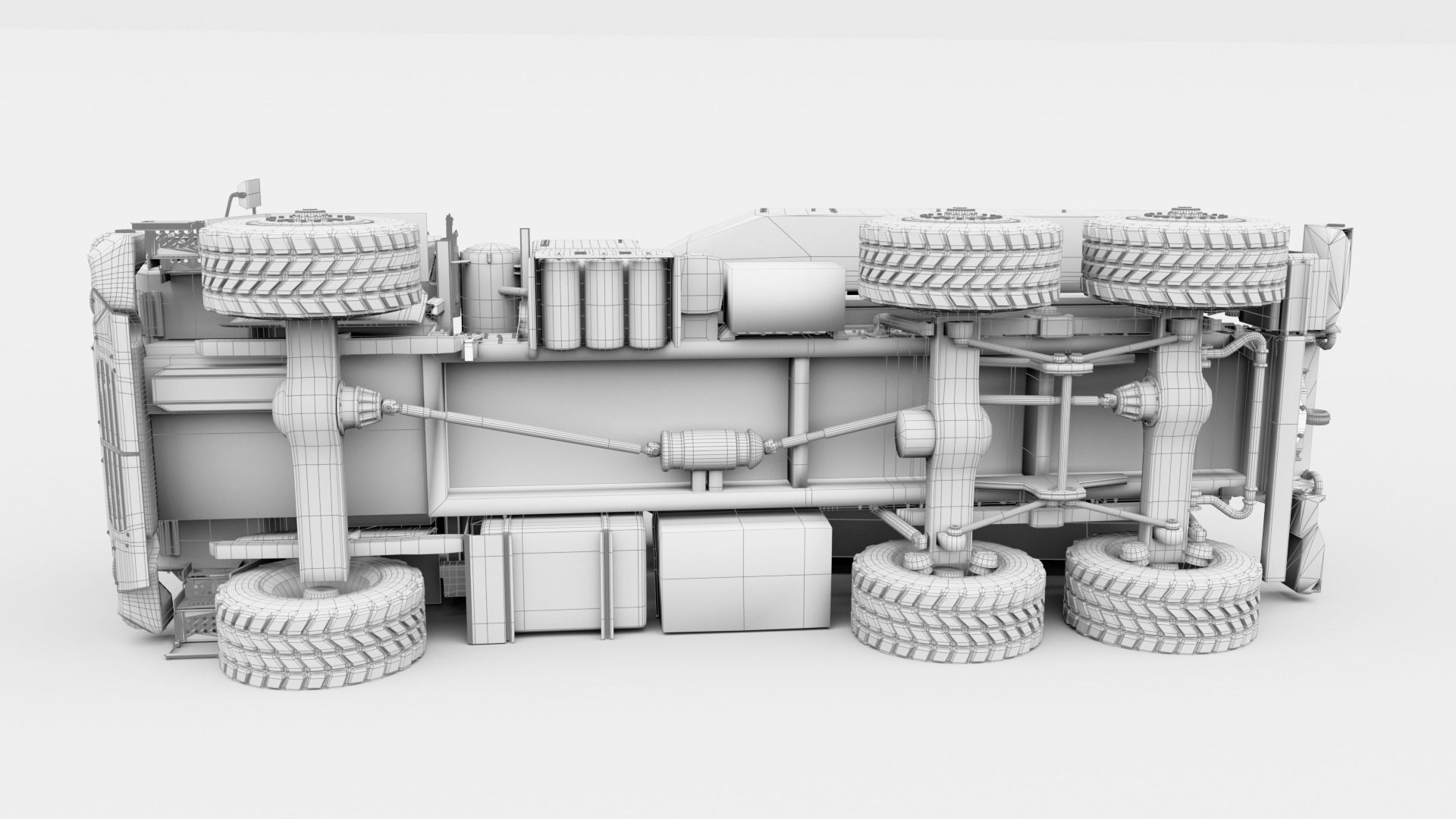 M142 HIMARS Low-poly 3D model_41