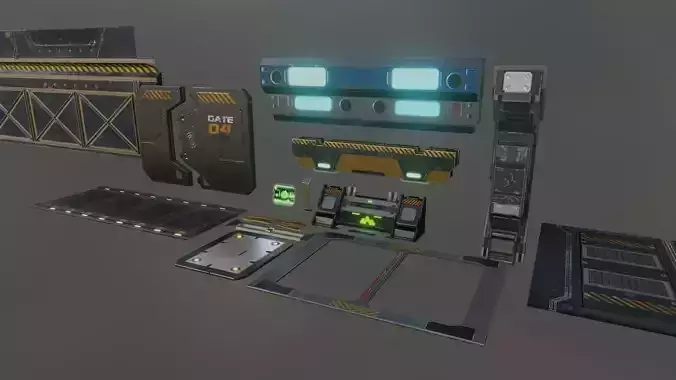 Game scifi modular 02