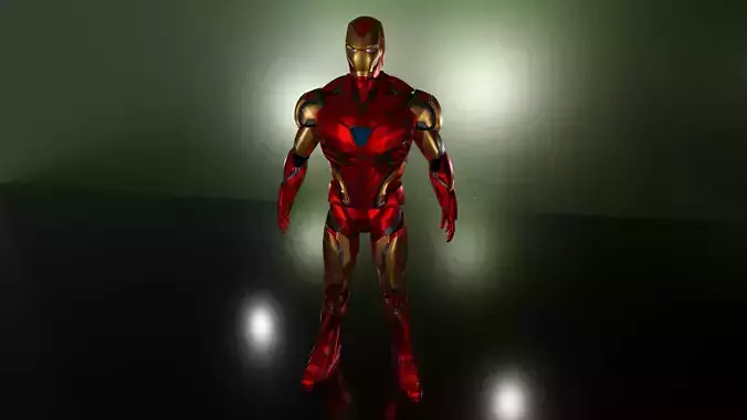 Iron-man avengers iron man 3D model