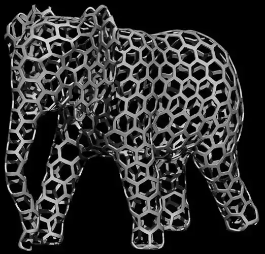 elephant voronoi