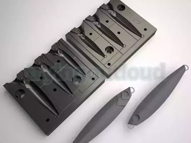 5-7-10 Gr JPR Likeness Metal Jig Mold