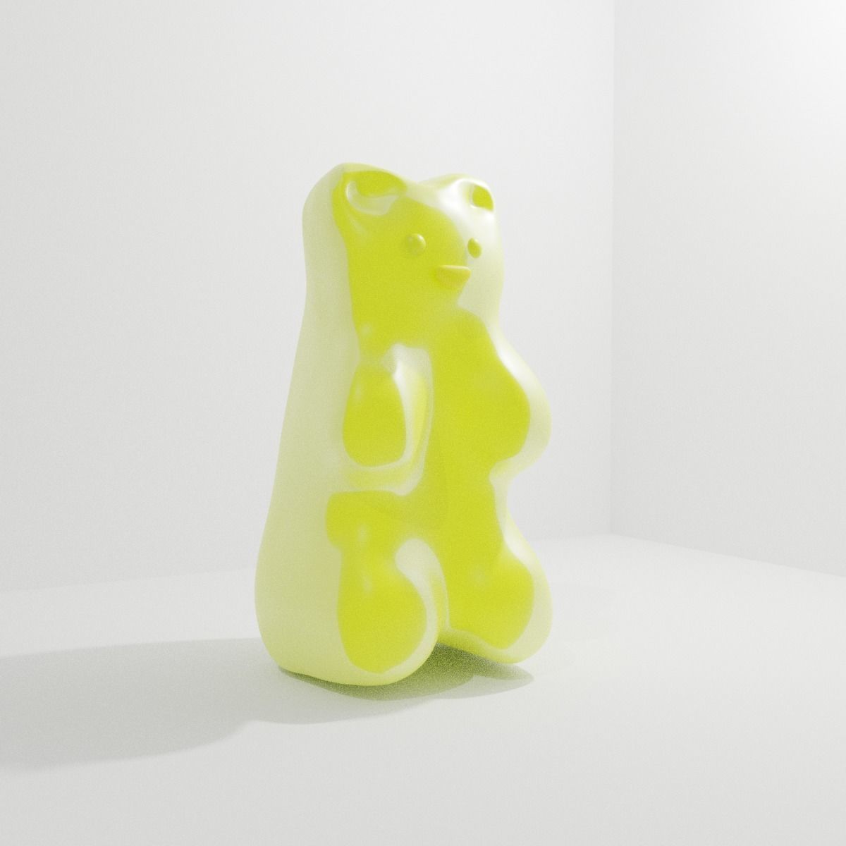 marmalade candy bear Free 3D model_2