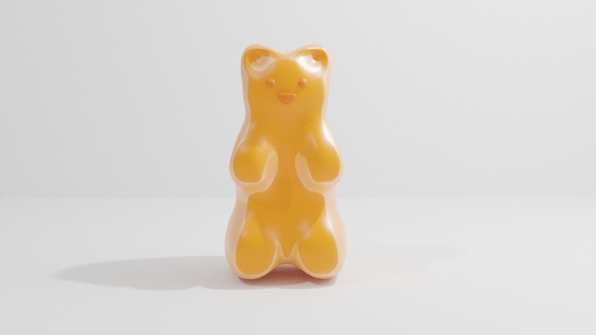marmalade candy bear Free 3D model_6