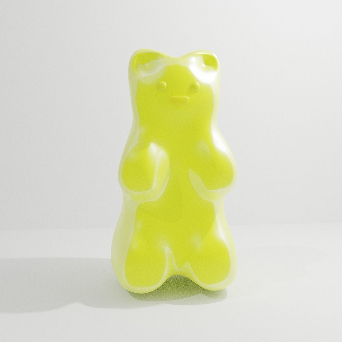 marmalade candy bear Free 3D model_4