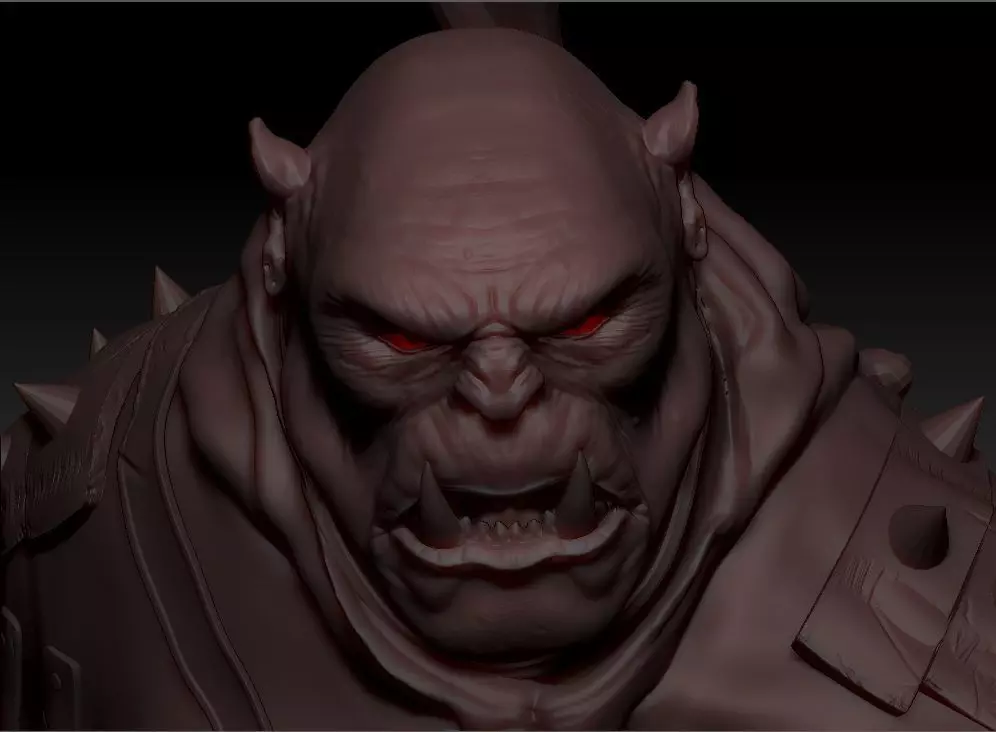 Orc assasin 3D print model