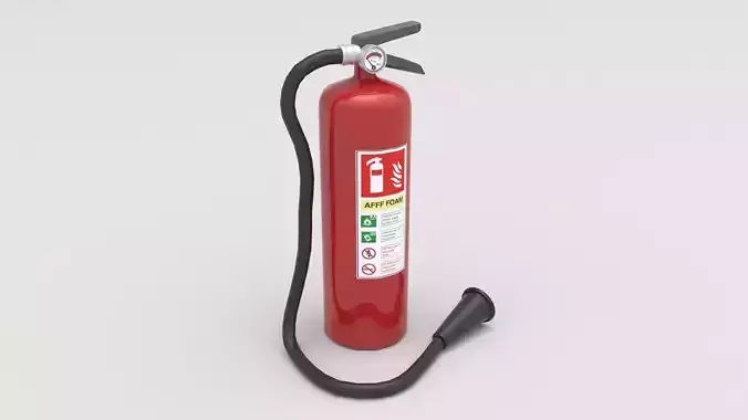 Fire Extinguisher 03 Low-poly 3D model