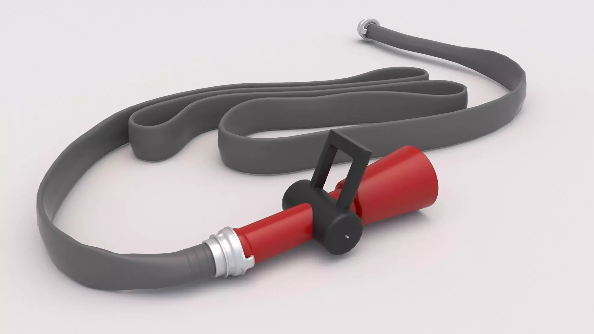 Fire Hose Nozzle 01 Low-poly 3D model
