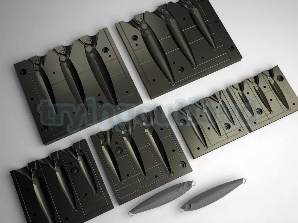 5-80 Gr JPR Likeness Metal Jig Mold Packs -Bundle- 3D print model