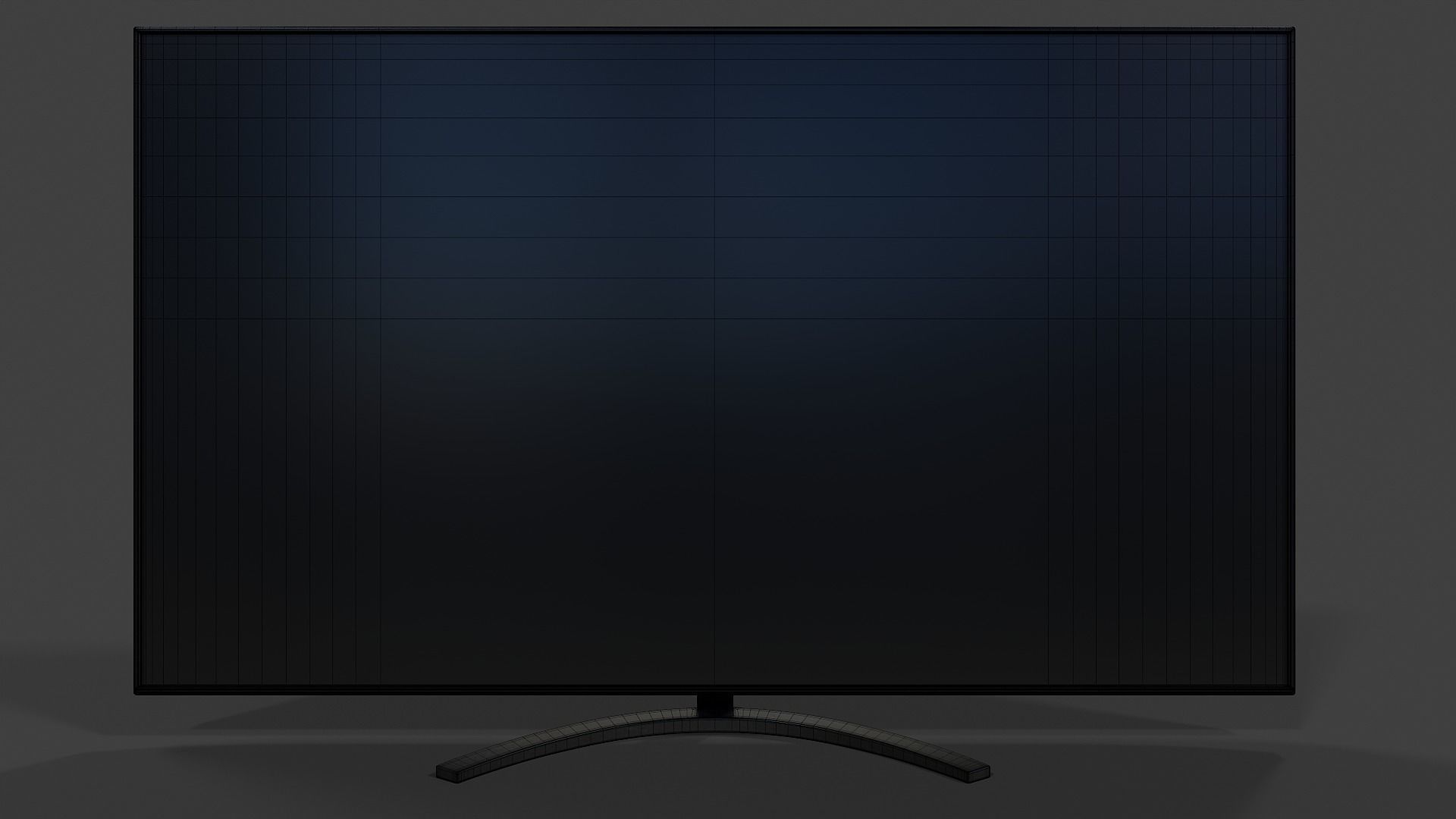 Television V02 - High Poly 3D model_1