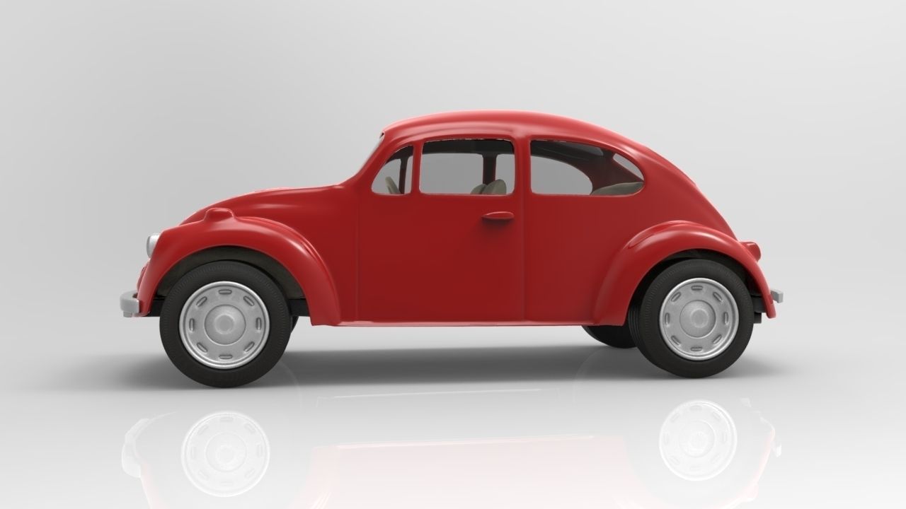 Toy Beetle 3D model_1