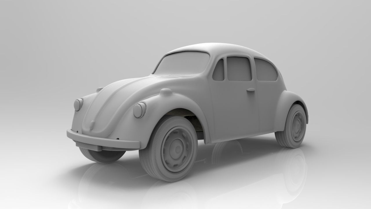 Toy Beetle 3D model_3