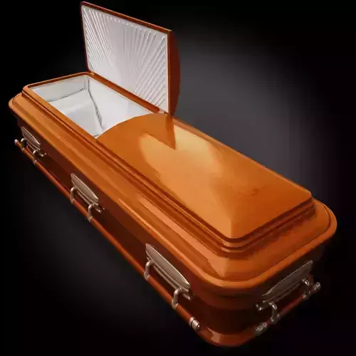  High Def Classic Coffin Wood Modern Italian 3D model