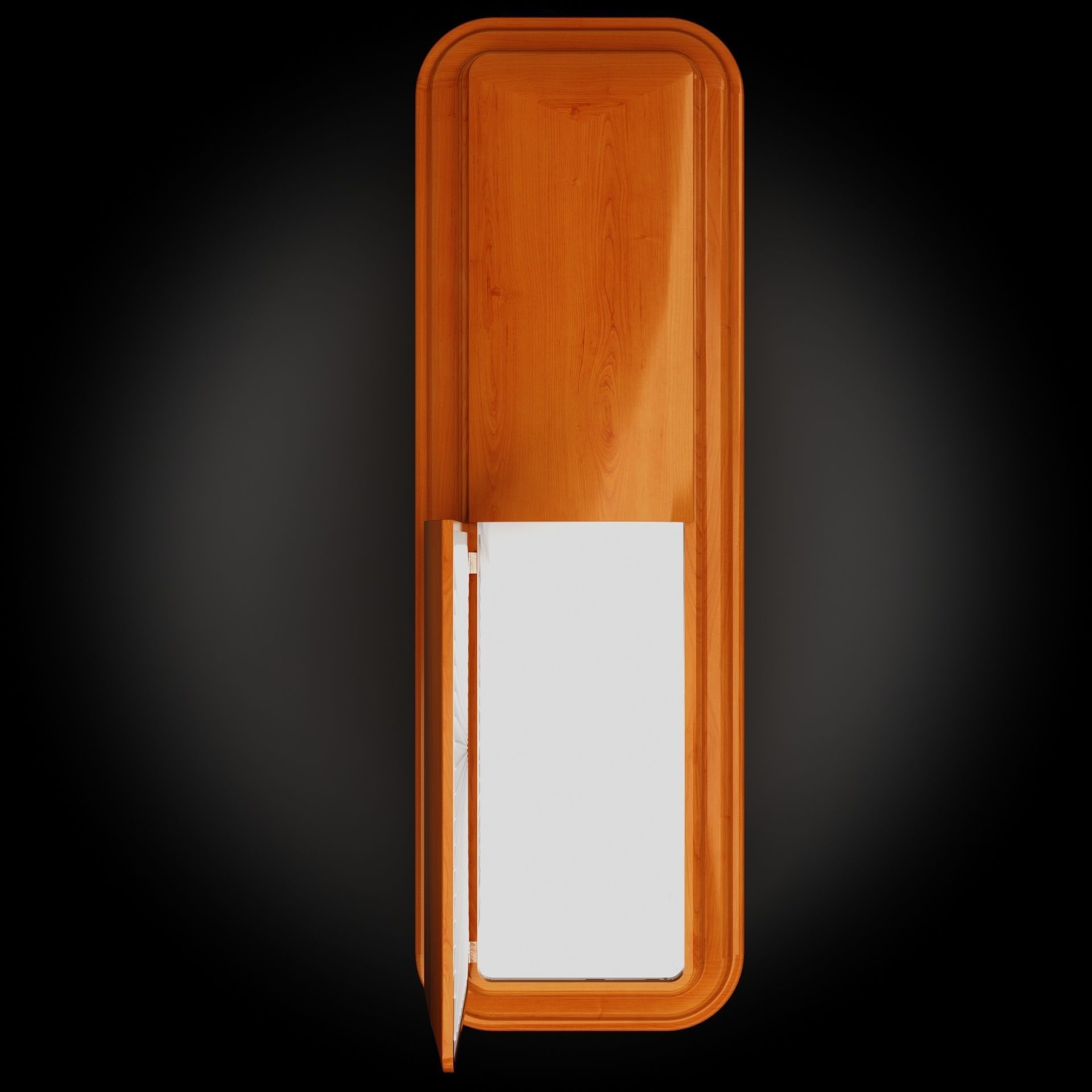  High Def Classic Coffin Wood Modern Italian 3D model_4