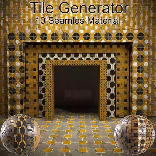 Old Tile Generator Texture