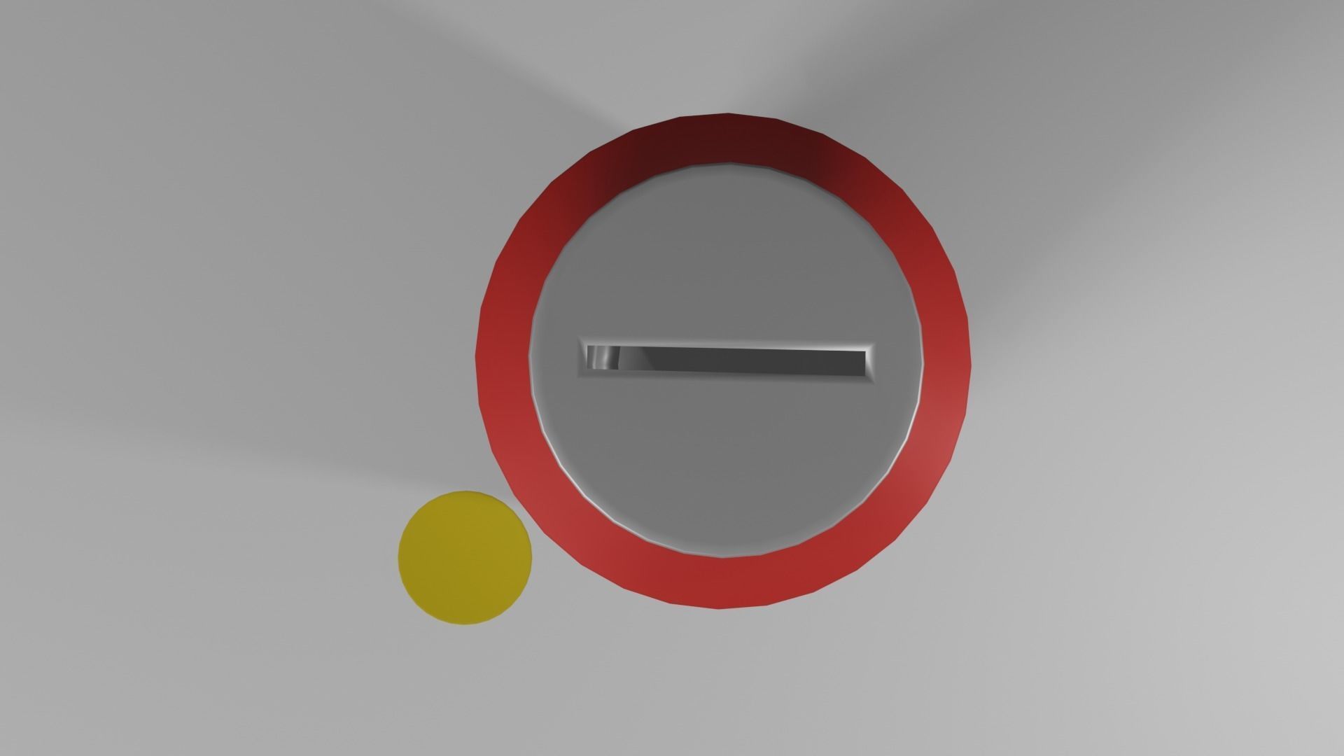 Soda Can Bank 3D print model_3