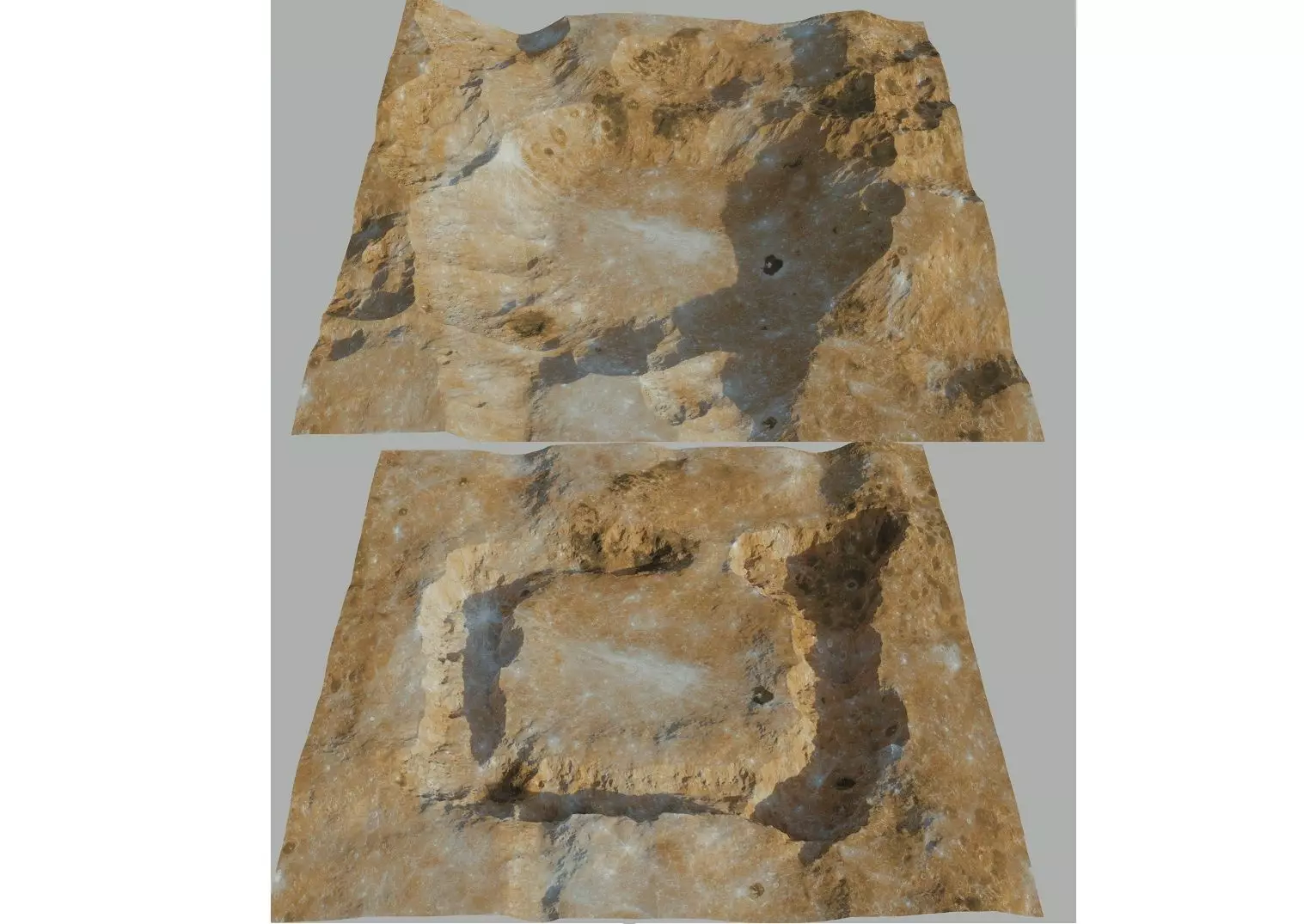 2 Lamdscape 3D models 2 lod 3D Model Collection_0