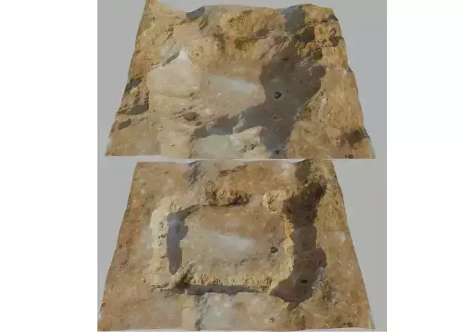 2 Lamdscape 3D models 2 lod 3D Model Collection