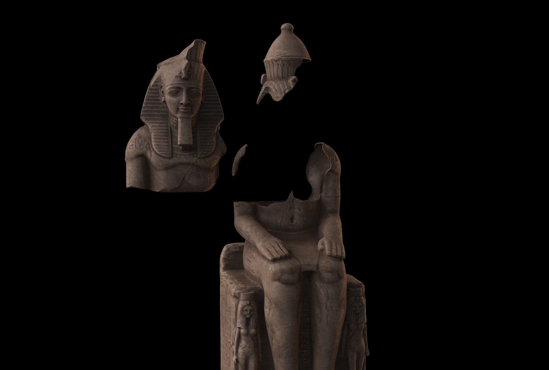 King Ramses II 3D model_24