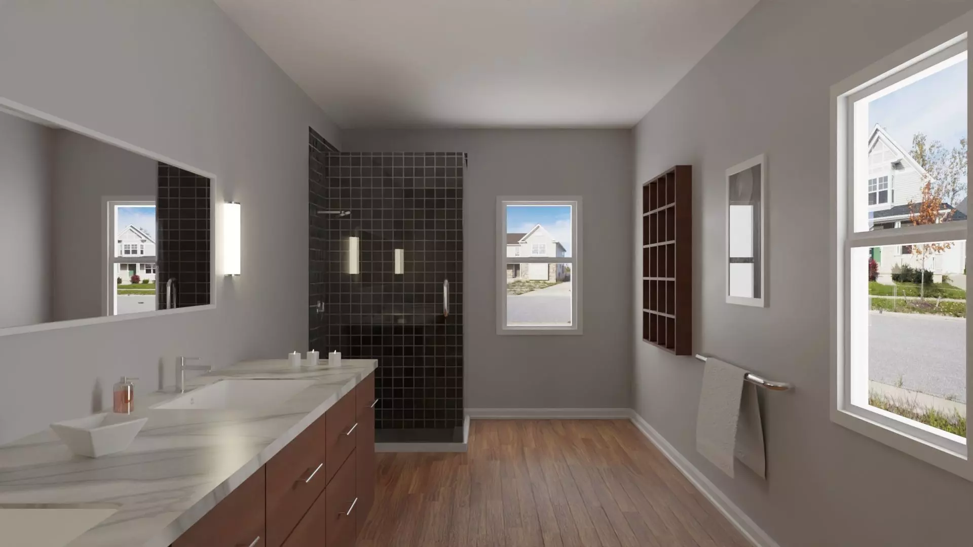 Simple Bathroom Scene Free 3D model