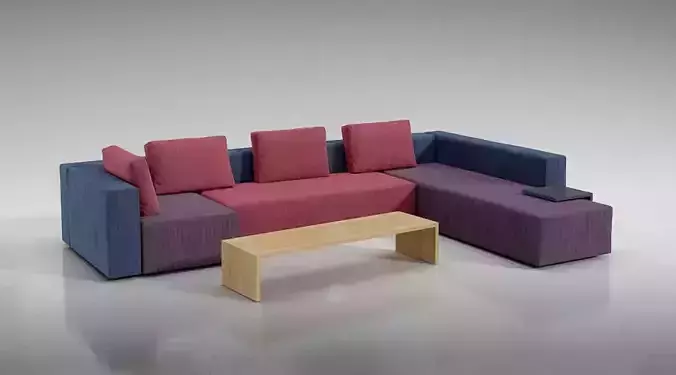 Multi Color Modular Sofa