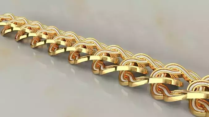 Chain link wristband or necklace