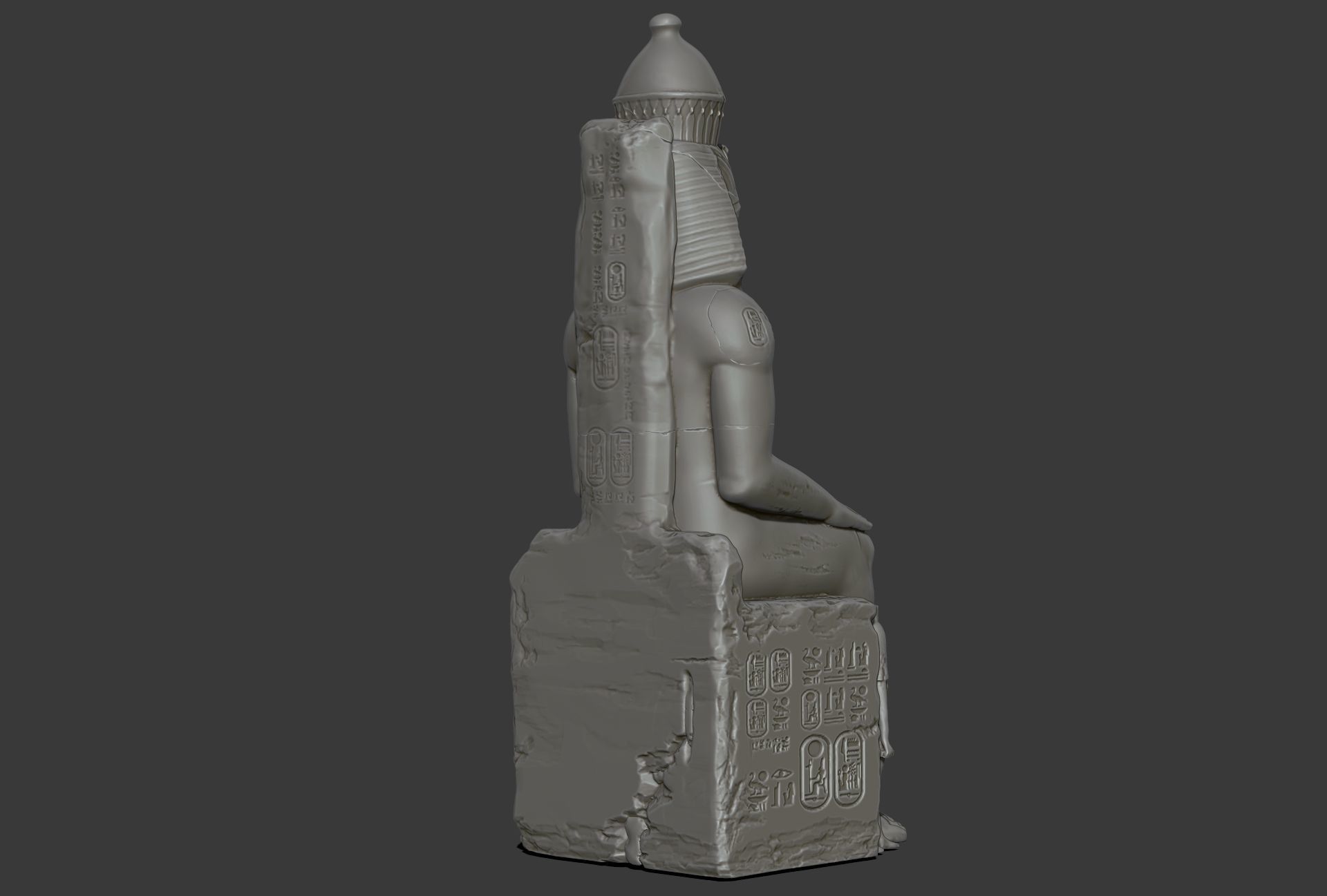 King Ramses II 3d print model 3D print model_5