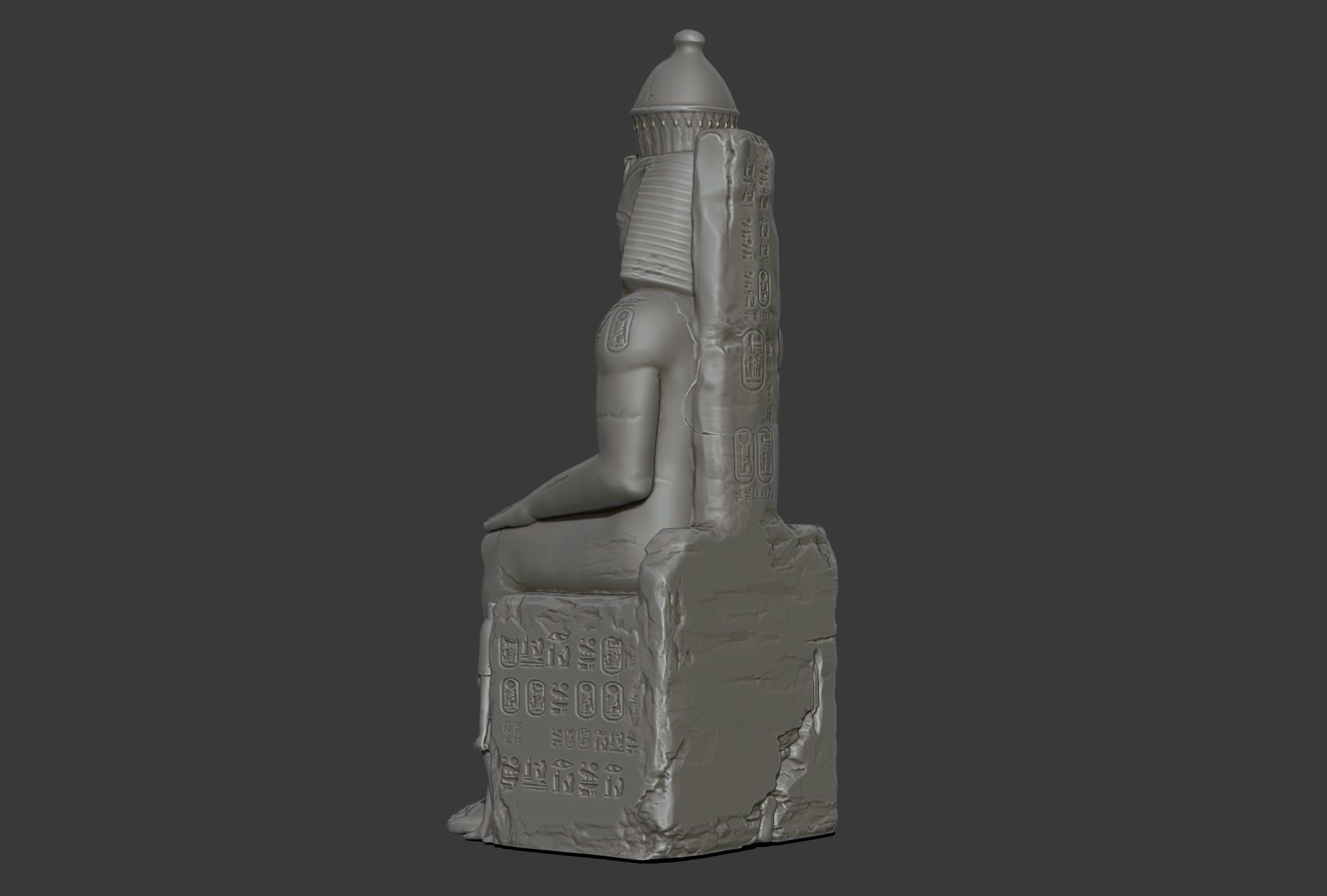 King Ramses II 3d print model 3D print model_4