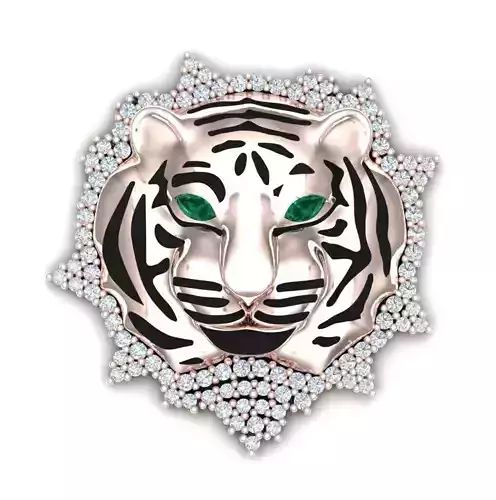 Wildlife Tiger Pendant
