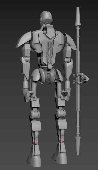 IG-100 Magnaguard 6 inch Articulated Figure STL 3D print model_1