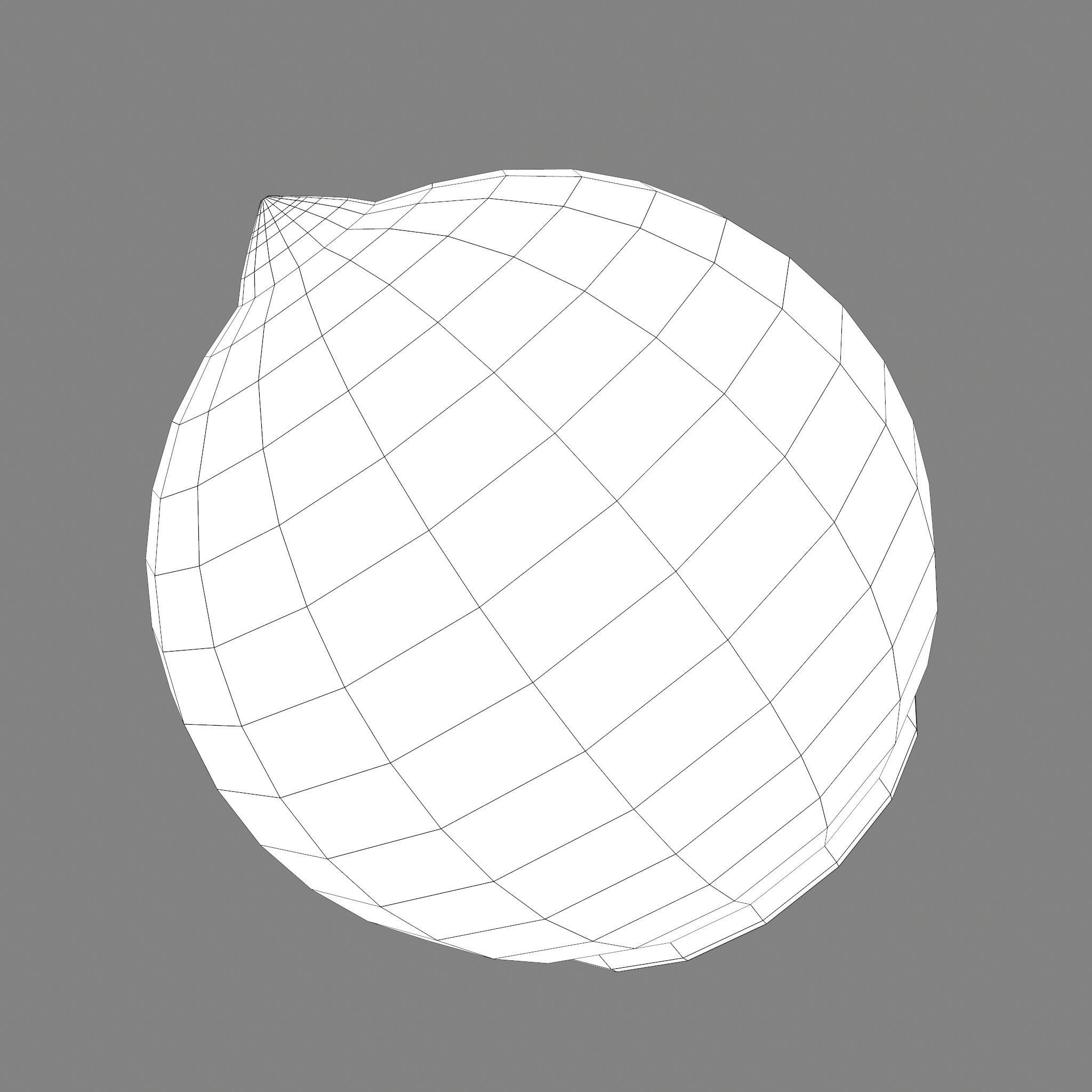 Medieval Spinning Top Low-poly 3D model_20