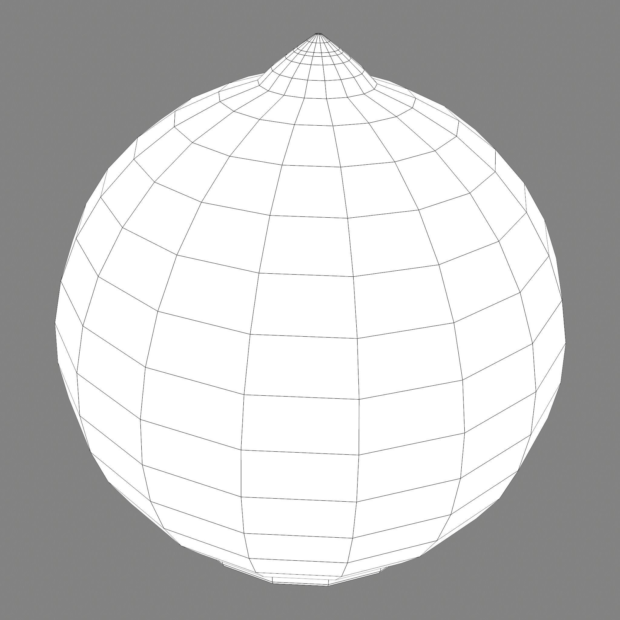 Medieval Spinning Top Low-poly 3D model_24